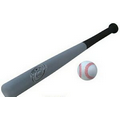 Baseball Bat Stress Reliever Set w/ Bat & Ball